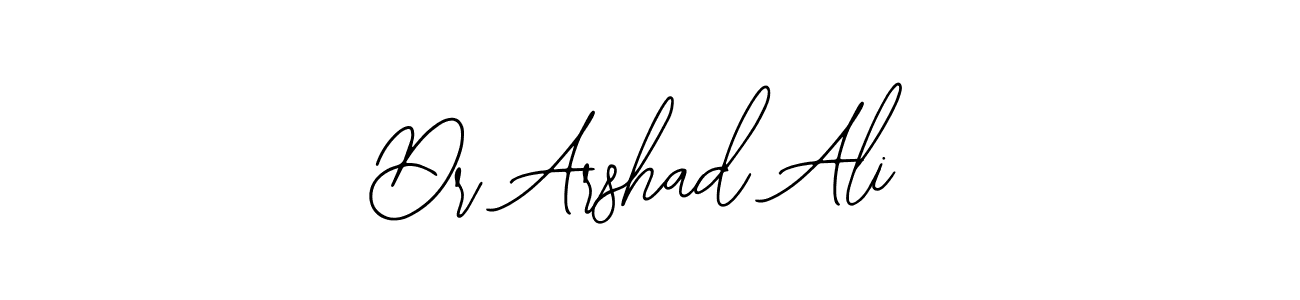 if you are searching for the best signature style for your name Dr Arshad Ali. so please give up your signature search. here we have designed multiple signature styles  using Bearetta-2O07w. Dr Arshad Ali signature style 12 images and pictures png