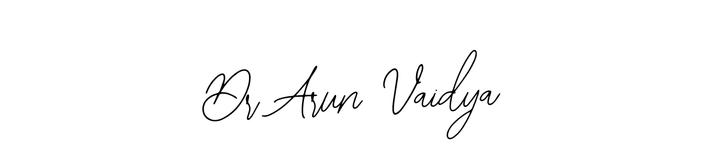 This is the best signature style for the Dr Arun Vaidya name. Also you like these signature font (Bearetta-2O07w). Mix name signature. Dr Arun Vaidya signature style 12 images and pictures png