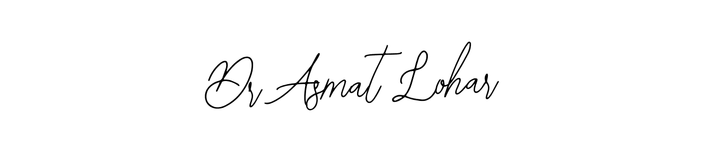 Make a short Dr Asmat Lohar signature style. Manage your documents anywhere anytime using Bearetta-2O07w. Create and add eSignatures, submit forms, share and send files easily. Dr Asmat Lohar signature style 12 images and pictures png