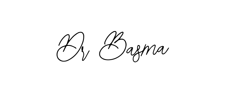 Use a signature maker to create a handwritten signature online. With this signature software, you can design (Bearetta-2O07w) your own signature for name Dr Basma. Dr Basma signature style 12 images and pictures png