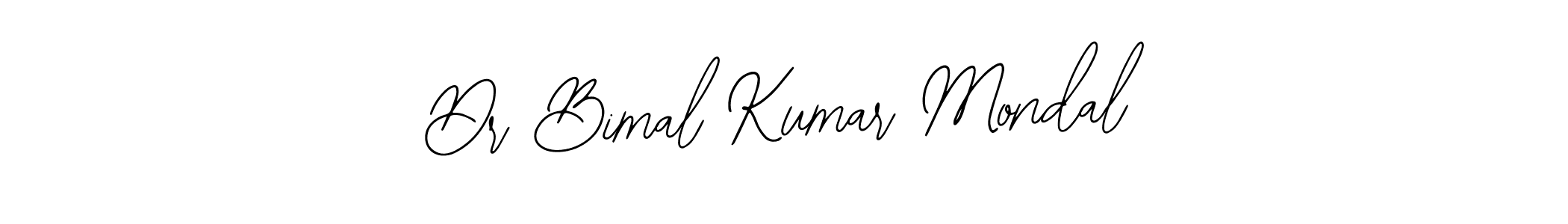 Make a beautiful signature design for name Dr Bimal Kumar Mondal. Use this online signature maker to create a handwritten signature for free. Dr Bimal Kumar Mondal signature style 12 images and pictures png