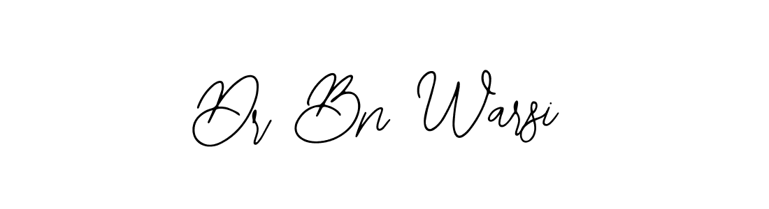 Make a short Dr Bn Warsi signature style. Manage your documents anywhere anytime using Bearetta-2O07w. Create and add eSignatures, submit forms, share and send files easily. Dr Bn Warsi signature style 12 images and pictures png