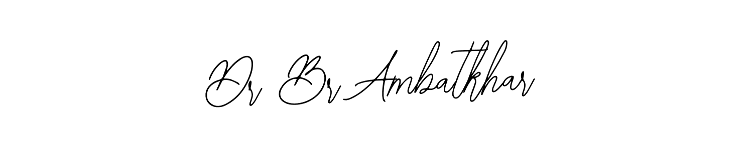 Bearetta-2O07w is a professional signature style that is perfect for those who want to add a touch of class to their signature. It is also a great choice for those who want to make their signature more unique. Get Dr Br Ambatkhar name to fancy signature for free. Dr Br Ambatkhar signature style 12 images and pictures png