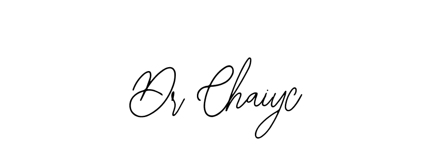 The best way (Bearetta-2O07w) to make a short signature is to pick only two or three words in your name. The name Dr Chaiyc include a total of six letters. For converting this name. Dr Chaiyc signature style 12 images and pictures png