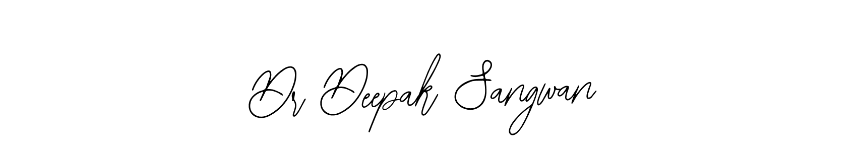 Design your own signature with our free online signature maker. With this signature software, you can create a handwritten (Bearetta-2O07w) signature for name Dr Deepak Sangwan. Dr Deepak Sangwan signature style 12 images and pictures png