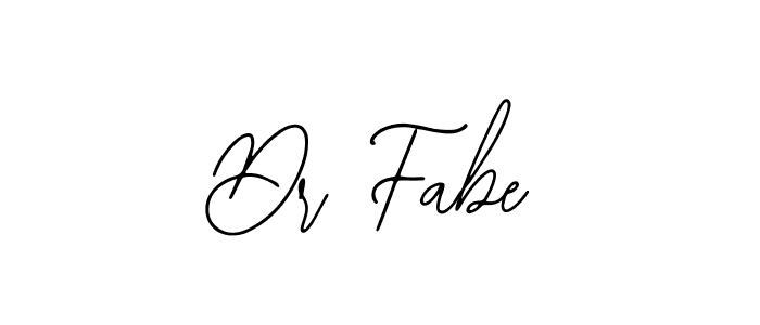 Design your own signature with our free online signature maker. With this signature software, you can create a handwritten (Bearetta-2O07w) signature for name Dr Fabe. Dr Fabe signature style 12 images and pictures png