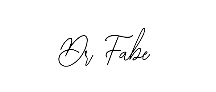 Dr Fabe stylish signature style. Best Handwritten Sign (Bearetta-2O07w) for my name. Handwritten Signature Collection Ideas for my name Dr Fabe. Dr Fabe signature style 12 images and pictures png