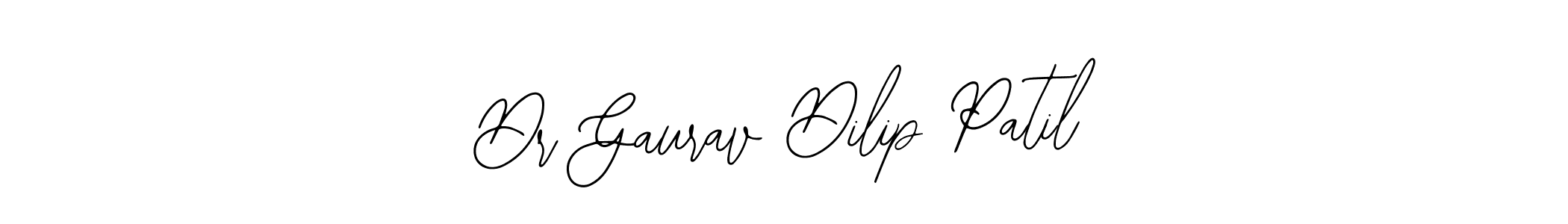 You should practise on your own different ways (Bearetta-2O07w) to write your name (Dr Gaurav Dilip Patil) in signature. don't let someone else do it for you. Dr Gaurav Dilip Patil signature style 12 images and pictures png