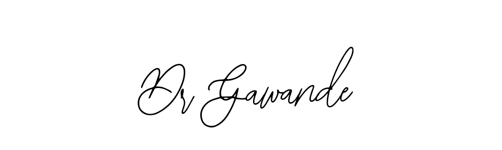 You should practise on your own different ways (Bearetta-2O07w) to write your name (Dr Gawande) in signature. don't let someone else do it for you. Dr Gawande signature style 12 images and pictures png