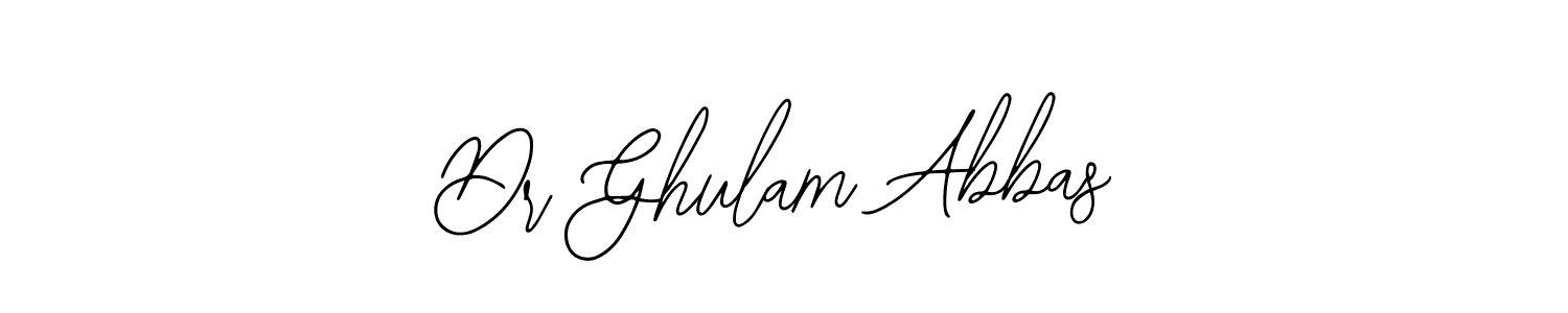 How to make Dr Ghulam Abbas signature? Bearetta-2O07w is a professional autograph style. Create handwritten signature for Dr Ghulam Abbas name. Dr Ghulam Abbas signature style 12 images and pictures png