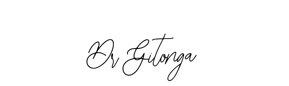 How to Draw Dr Gitonga signature style? Bearetta-2O07w is a latest design signature styles for name Dr Gitonga. Dr Gitonga signature style 12 images and pictures png