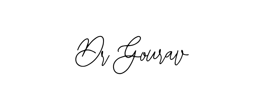 Dr Gourav stylish signature style. Best Handwritten Sign (Bearetta-2O07w) for my name. Handwritten Signature Collection Ideas for my name Dr Gourav. Dr Gourav signature style 12 images and pictures png