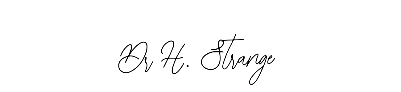 It looks lik you need a new signature style for name Dr H. Strange. Design unique handwritten (Bearetta-2O07w) signature with our free signature maker in just a few clicks. Dr H. Strange signature style 12 images and pictures png