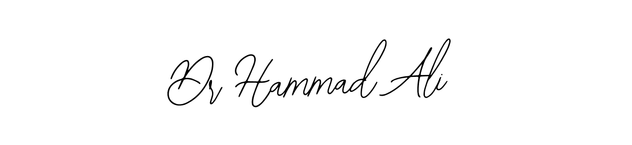 The best way (Bearetta-2O07w) to make a short signature is to pick only two or three words in your name. The name Dr Hammad Ali include a total of six letters. For converting this name. Dr Hammad Ali signature style 12 images and pictures png