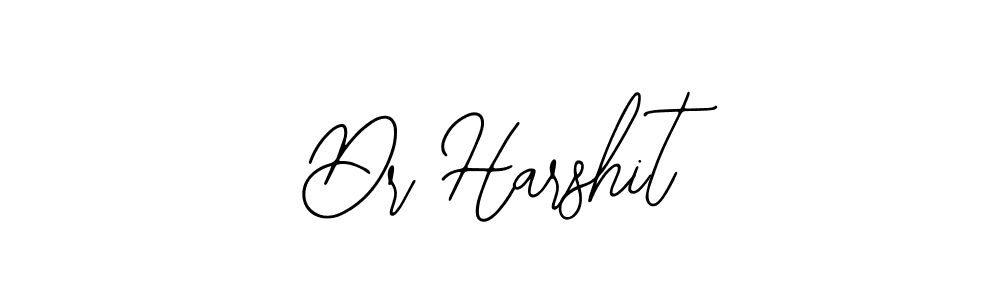 How to make Dr Harshit name signature. Use Bearetta-2O07w style for creating short signs online. This is the latest handwritten sign. Dr Harshit signature style 12 images and pictures png