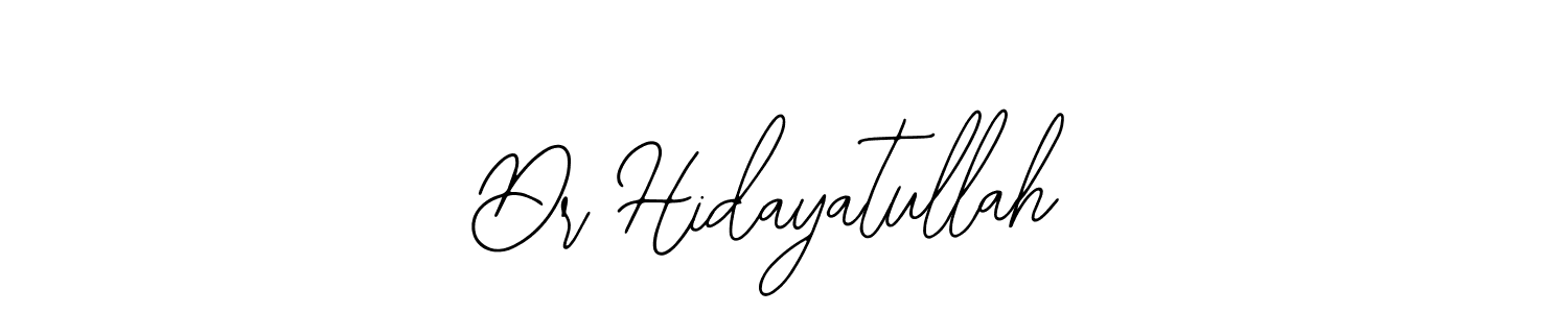 Also You can easily find your signature by using the search form. We will create Dr Hidayatullah name handwritten signature images for you free of cost using Bearetta-2O07w sign style. Dr Hidayatullah signature style 12 images and pictures png