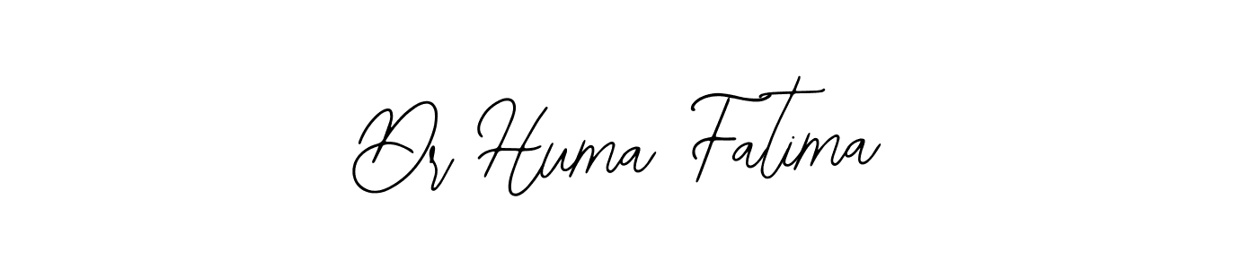 Also we have Dr Huma Fatima name is the best signature style. Create professional handwritten signature collection using Bearetta-2O07w autograph style. Dr Huma Fatima signature style 12 images and pictures png