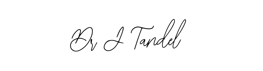 Also You can easily find your signature by using the search form. We will create Dr J Tandel name handwritten signature images for you free of cost using Bearetta-2O07w sign style. Dr J Tandel signature style 12 images and pictures png