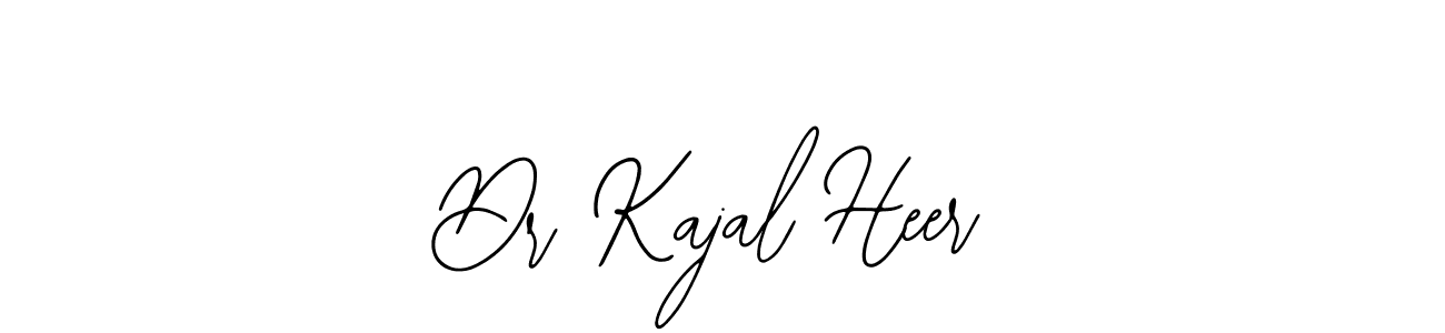 Design your own signature with our free online signature maker. With this signature software, you can create a handwritten (Bearetta-2O07w) signature for name Dr Kajal Heer. Dr Kajal Heer signature style 12 images and pictures png