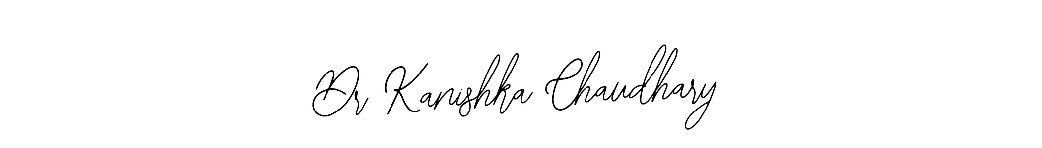 How to make Dr Kanishka Chaudhary name signature. Use Bearetta-2O07w style for creating short signs online. This is the latest handwritten sign. Dr Kanishka Chaudhary signature style 12 images and pictures png