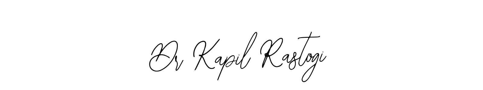 You should practise on your own different ways (Bearetta-2O07w) to write your name (Dr Kapil Rastogi) in signature. don't let someone else do it for you. Dr Kapil Rastogi signature style 12 images and pictures png