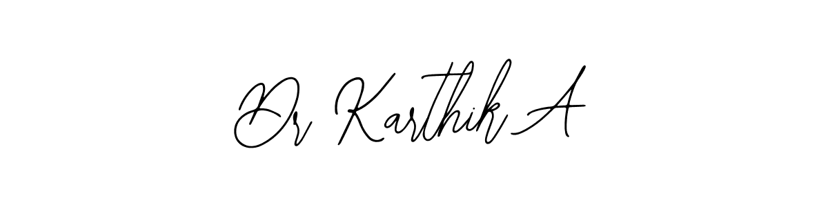 Dr Karthik A stylish signature style. Best Handwritten Sign (Bearetta-2O07w) for my name. Handwritten Signature Collection Ideas for my name Dr Karthik A. Dr Karthik A signature style 12 images and pictures png