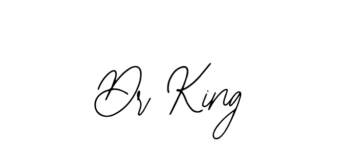 The best way (Bearetta-2O07w) to make a short signature is to pick only two or three words in your name. The name Dr King include a total of six letters. For converting this name. Dr King signature style 12 images and pictures png