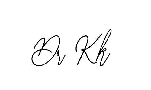 Design your own signature with our free online signature maker. With this signature software, you can create a handwritten (Bearetta-2O07w) signature for name Dr Kk. Dr Kk signature style 12 images and pictures png