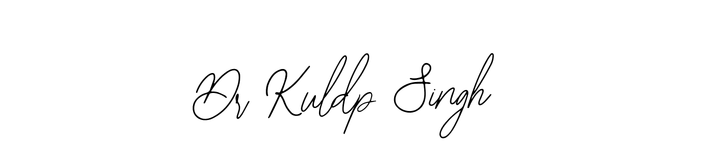 Create a beautiful signature design for name Dr Kuldp Singh. With this signature (Bearetta-2O07w) fonts, you can make a handwritten signature for free. Dr Kuldp Singh signature style 12 images and pictures png