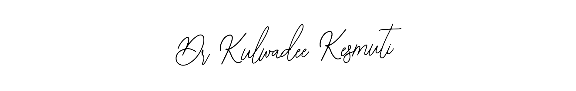 Also we have Dr Kulwadee Kesmuti name is the best signature style. Create professional handwritten signature collection using Bearetta-2O07w autograph style. Dr Kulwadee Kesmuti signature style 12 images and pictures png