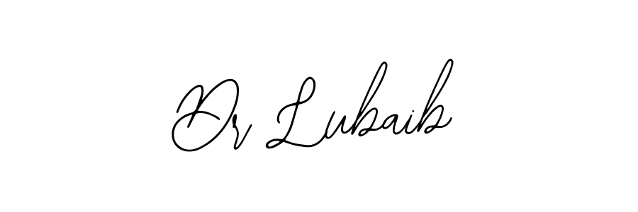 Also we have Dr Lubaib name is the best signature style. Create professional handwritten signature collection using Bearetta-2O07w autograph style. Dr Lubaib signature style 12 images and pictures png
