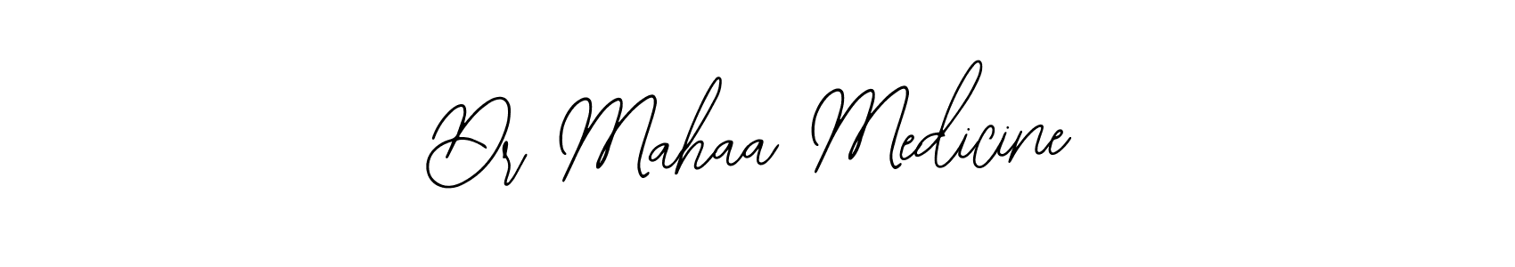 Create a beautiful signature design for name Dr Mahaa Medicine. With this signature (Bearetta-2O07w) fonts, you can make a handwritten signature for free. Dr Mahaa Medicine signature style 12 images and pictures png