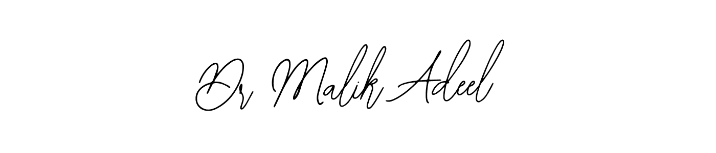 You should practise on your own different ways (Bearetta-2O07w) to write your name (Dr Malik Adeel) in signature. don't let someone else do it for you. Dr Malik Adeel signature style 12 images and pictures png