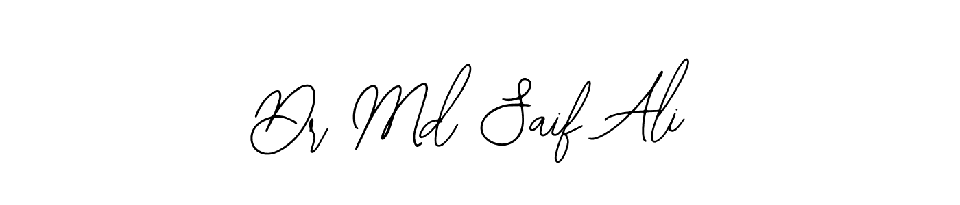 Make a beautiful signature design for name Dr Md Saif Ali. With this signature (Bearetta-2O07w) style, you can create a handwritten signature for free. Dr Md Saif Ali signature style 12 images and pictures png