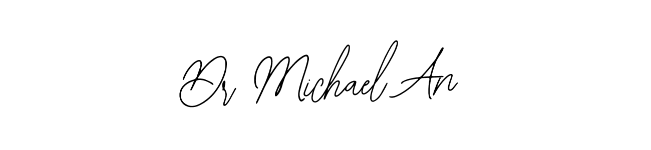 How to Draw Dr Michael An signature style? Bearetta-2O07w is a latest design signature styles for name Dr Michael An. Dr Michael An signature style 12 images and pictures png