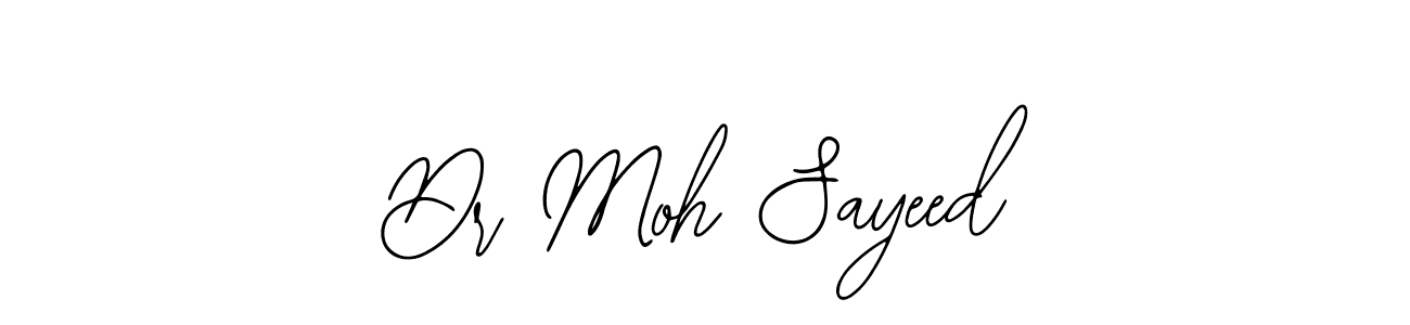How to Draw Dr Moh Sayeed signature style? Bearetta-2O07w is a latest design signature styles for name Dr Moh Sayeed. Dr Moh Sayeed signature style 12 images and pictures png