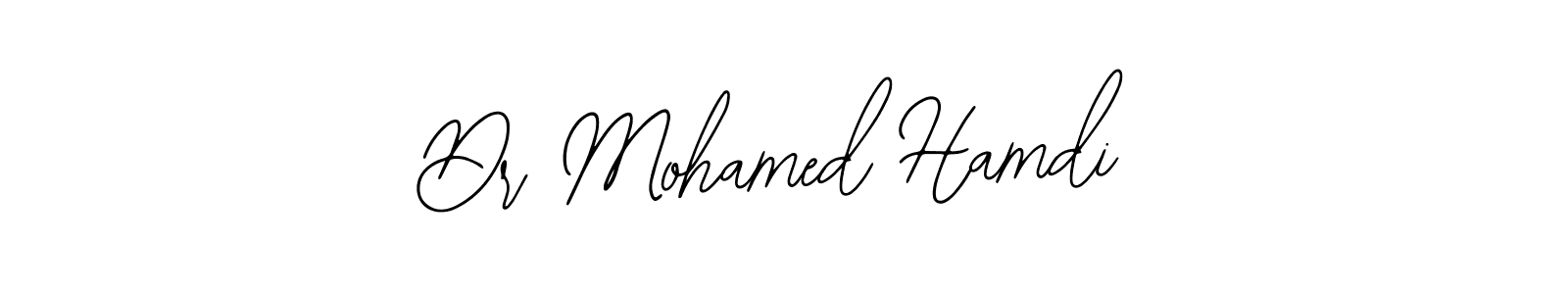 Bearetta-2O07w is a professional signature style that is perfect for those who want to add a touch of class to their signature. It is also a great choice for those who want to make their signature more unique. Get Dr Mohamed Hamdi name to fancy signature for free. Dr Mohamed Hamdi signature style 12 images and pictures png