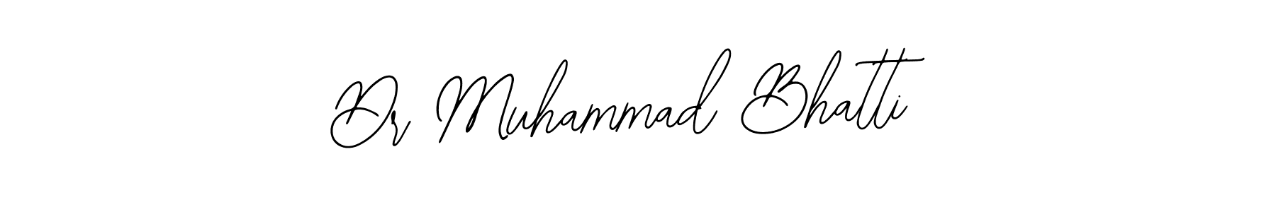 The best way (Bearetta-2O07w) to make a short signature is to pick only two or three words in your name. The name Dr Muhammad Bhatti include a total of six letters. For converting this name. Dr Muhammad Bhatti signature style 12 images and pictures png