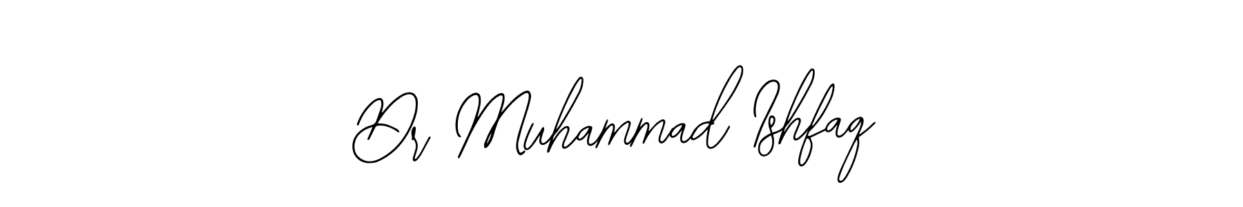 This is the best signature style for the Dr Muhammad Ishfaq name. Also you like these signature font (Bearetta-2O07w). Mix name signature. Dr Muhammad Ishfaq signature style 12 images and pictures png