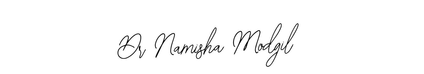 Also You can easily find your signature by using the search form. We will create Dr Namisha Modgil name handwritten signature images for you free of cost using Bearetta-2O07w sign style. Dr Namisha Modgil signature style 12 images and pictures png