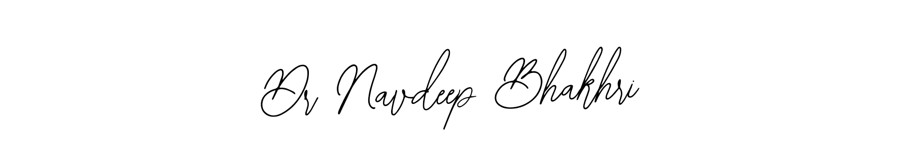 Create a beautiful signature design for name Dr Navdeep Bhakhri. With this signature (Bearetta-2O07w) fonts, you can make a handwritten signature for free. Dr Navdeep Bhakhri signature style 12 images and pictures png