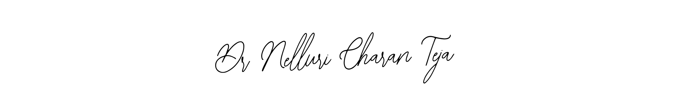 if you are searching for the best signature style for your name Dr Nelluri Charan Teja. so please give up your signature search. here we have designed multiple signature styles  using Bearetta-2O07w. Dr Nelluri Charan Teja signature style 12 images and pictures png