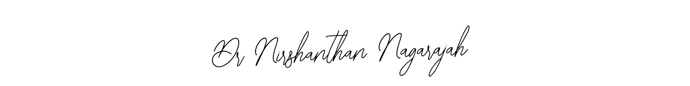 It looks lik you need a new signature style for name Dr Nirshanthan Nagarajah. Design unique handwritten (Bearetta-2O07w) signature with our free signature maker in just a few clicks. Dr Nirshanthan Nagarajah signature style 12 images and pictures png