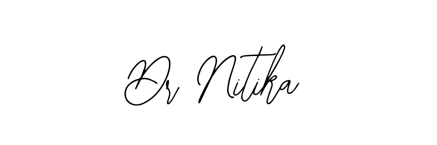 Bearetta-2O07w is a professional signature style that is perfect for those who want to add a touch of class to their signature. It is also a great choice for those who want to make their signature more unique. Get Dr Nitika name to fancy signature for free. Dr Nitika signature style 12 images and pictures png