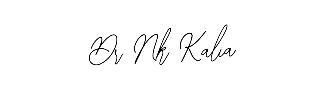 Design your own signature with our free online signature maker. With this signature software, you can create a handwritten (Bearetta-2O07w) signature for name Dr Nk Kalia. Dr Nk Kalia signature style 12 images and pictures png