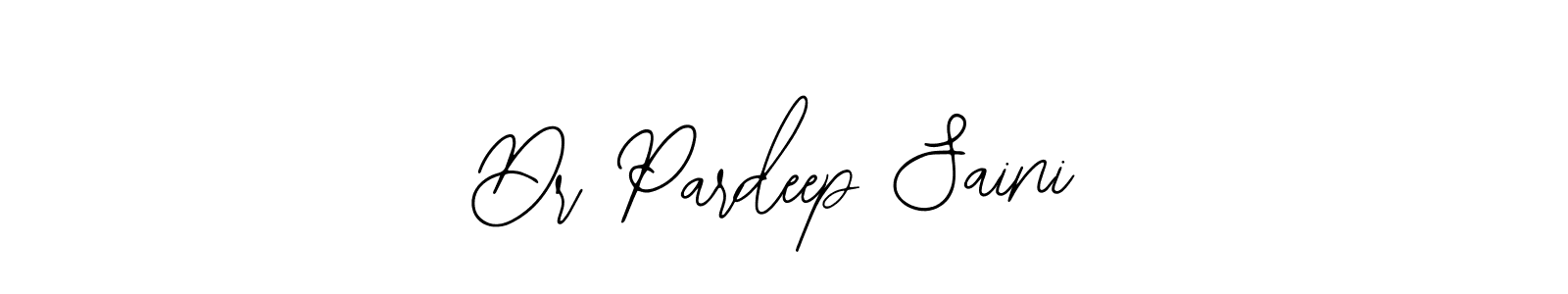 Create a beautiful signature design for name Dr Pardeep Saini. With this signature (Bearetta-2O07w) fonts, you can make a handwritten signature for free. Dr Pardeep Saini signature style 12 images and pictures png