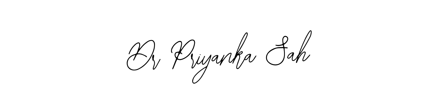 Make a beautiful signature design for name Dr Priyanka Sah. Use this online signature maker to create a handwritten signature for free. Dr Priyanka Sah signature style 12 images and pictures png