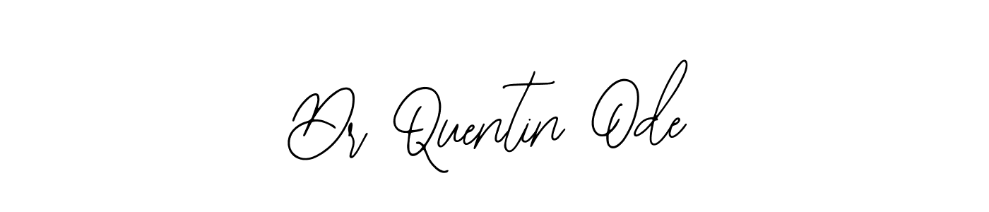 How to make Dr Quentin Ode name signature. Use Bearetta-2O07w style for creating short signs online. This is the latest handwritten sign. Dr Quentin Ode signature style 12 images and pictures png