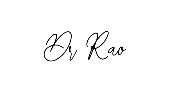 How to make Dr Rao name signature. Use Bearetta-2O07w style for creating short signs online. This is the latest handwritten sign. Dr Rao signature style 12 images and pictures png