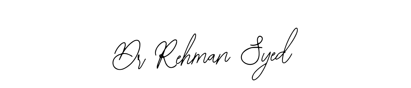 if you are searching for the best signature style for your name Dr Rehman Syed. so please give up your signature search. here we have designed multiple signature styles  using Bearetta-2O07w. Dr Rehman Syed signature style 12 images and pictures png